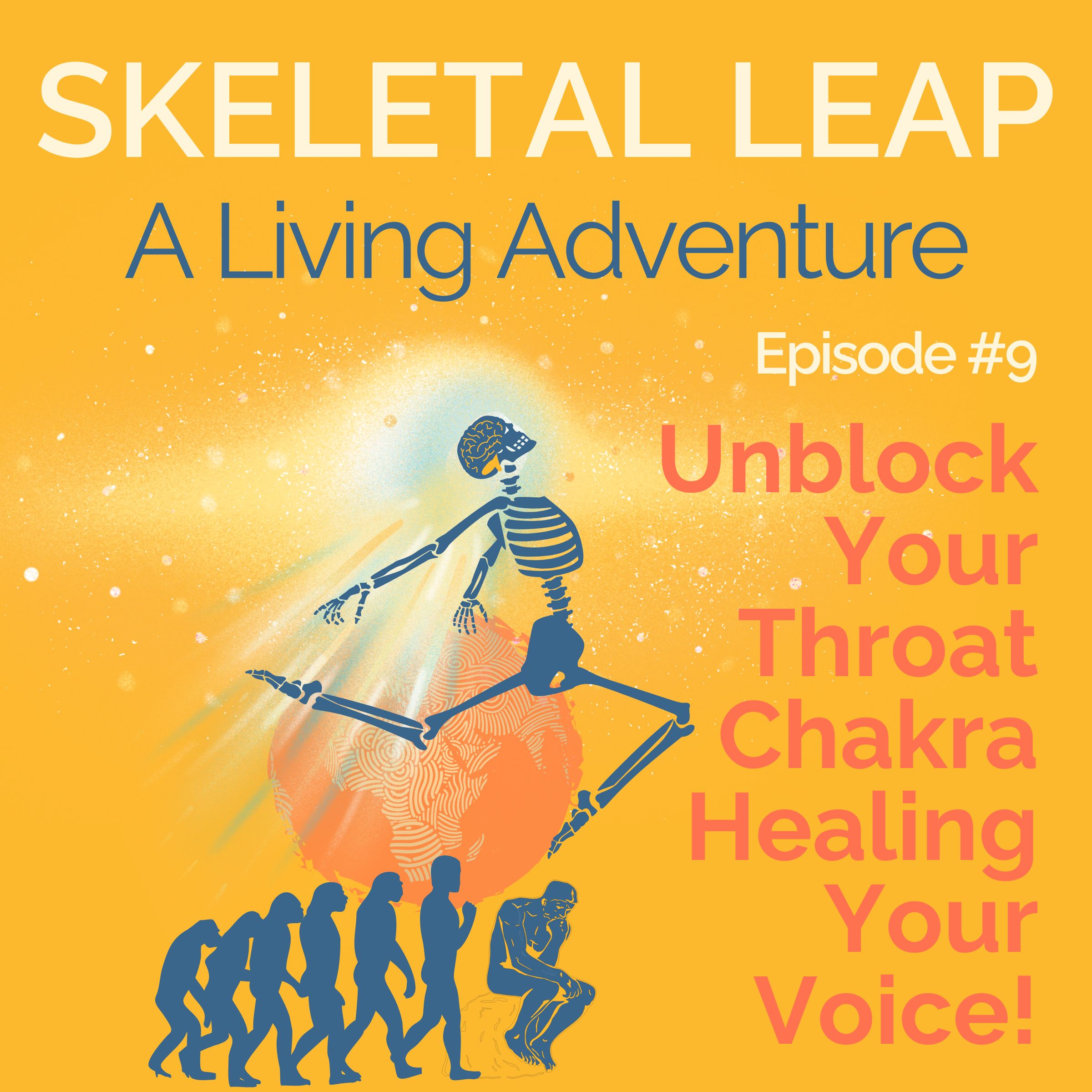 Unblock Your Throat Chakra Healing Your Voice! Podcast Episode 9 episode artwork